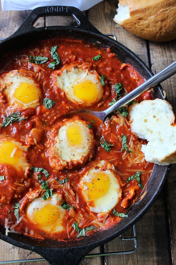 Eggs in Hell (Shakshuka