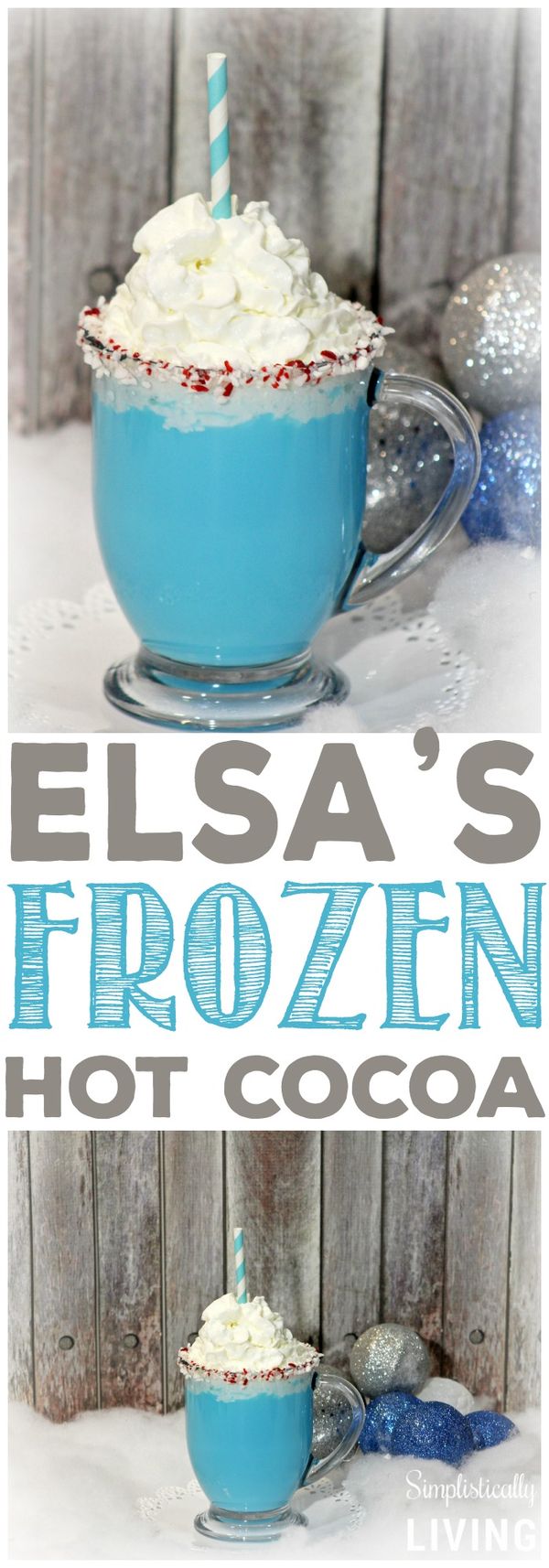 Elsa's Frozen Hot Cocoa