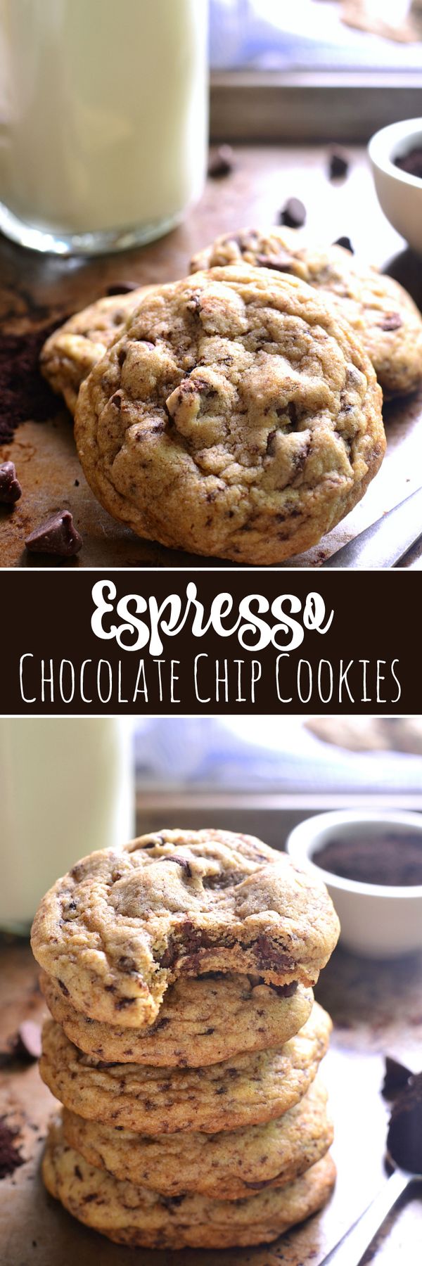 Espresso Chocolate Chip Cookies