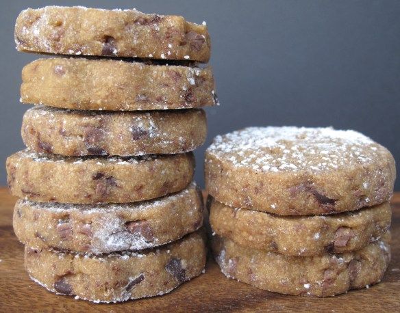 Espresso Chocolate Shortbread Cookies