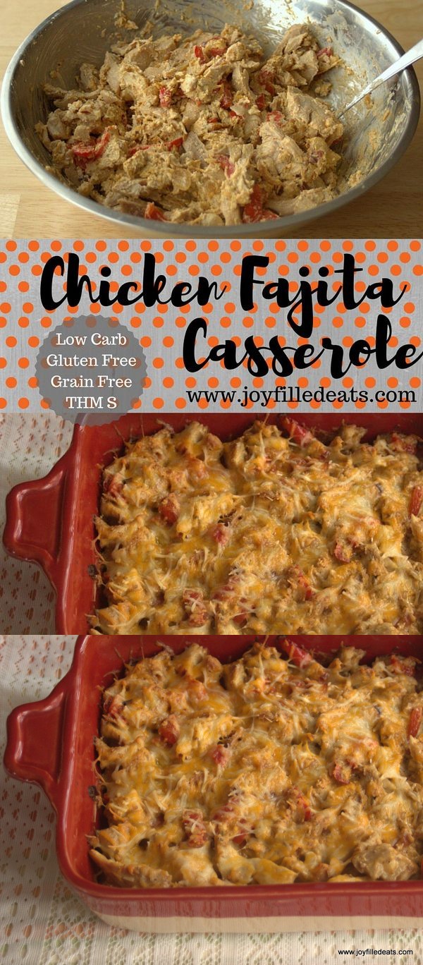 Fajita Chicken Casserole