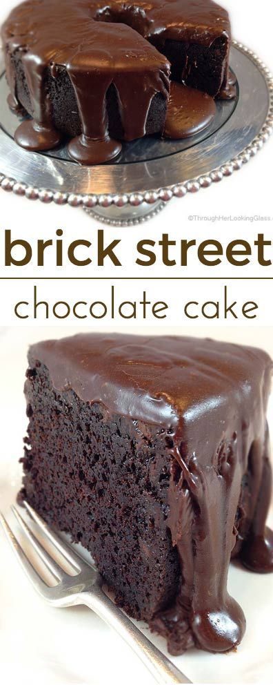 Famous Brick Street Chocolate Cake