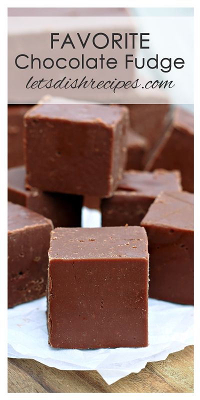 Favorite Chocolate Fudge