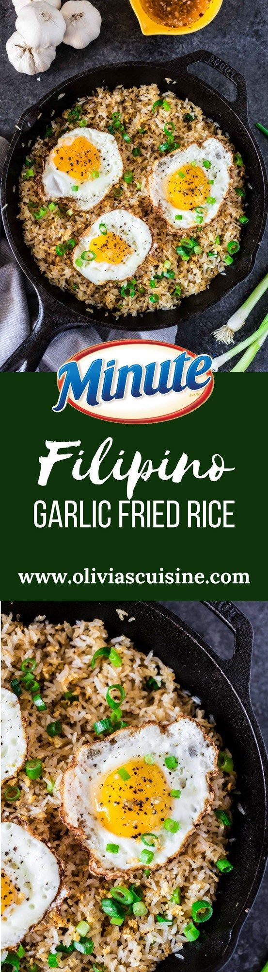 Filipino Garlic Fried Rice (Sinangag