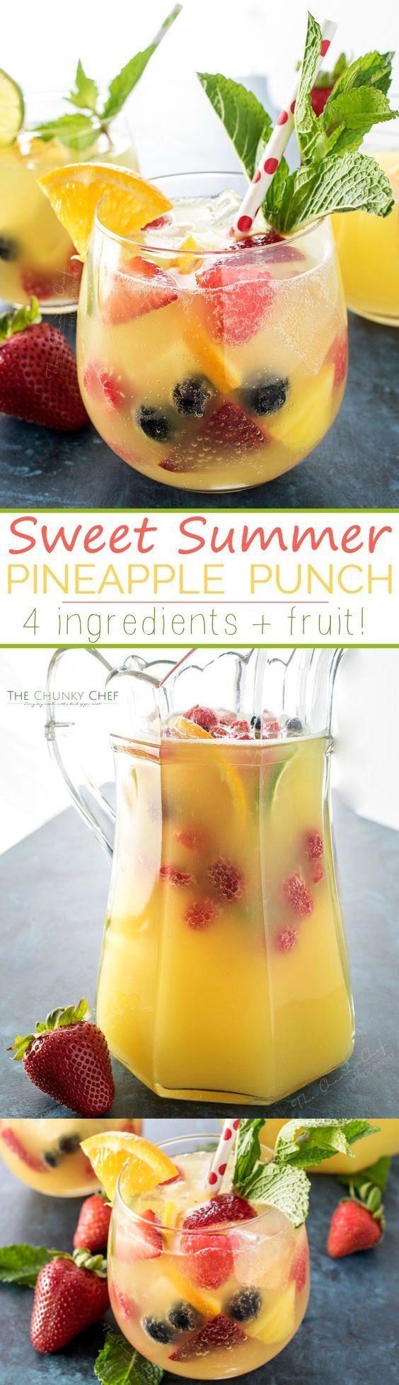 Fizzy Pineapple Punch