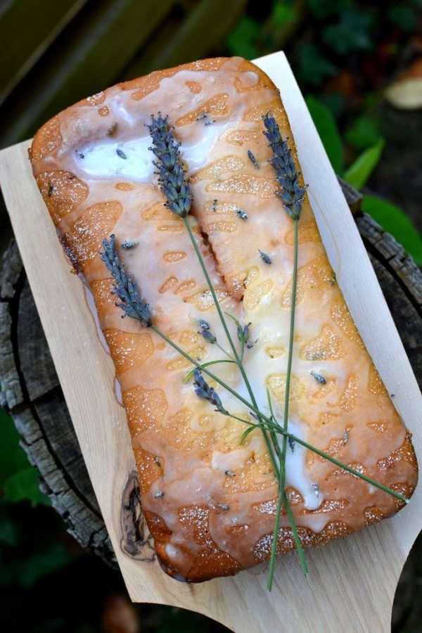 Floral Adventures: Lavender Lemon Loaf Cake