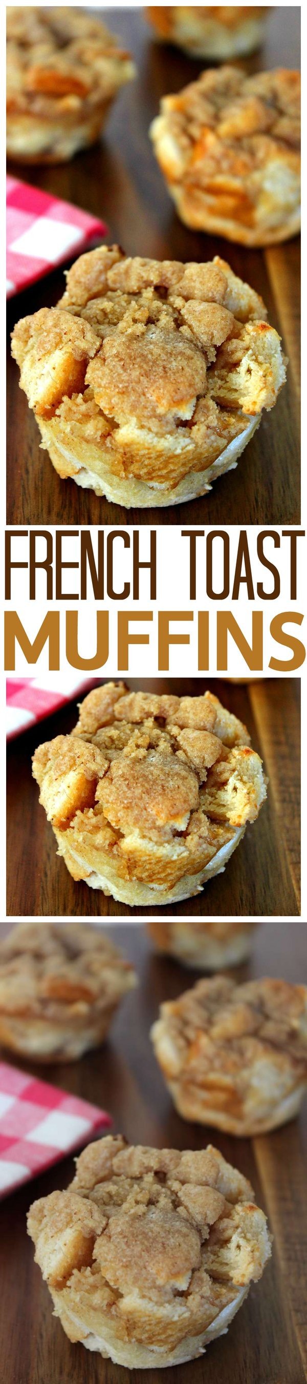 Fluffy French Toast Muffins