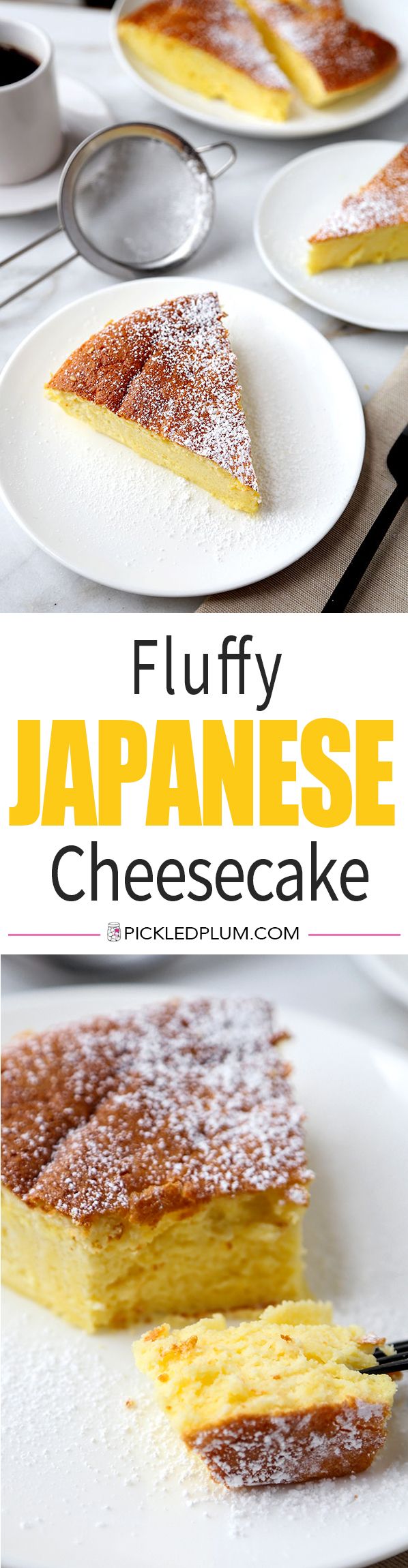 Fluffy Japanese Cheesecake