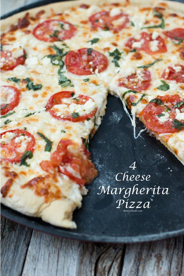 Four Cheese Margarita Pizza