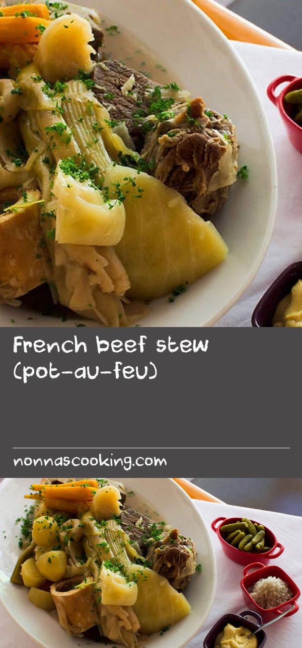 French beef stew (pot-au-feu