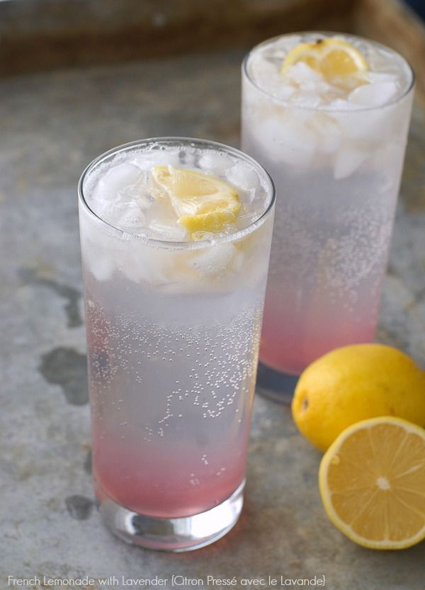 French Lemonade with Lavender (French Lemonade with Lavender (Citron Pressé avec le Lavande