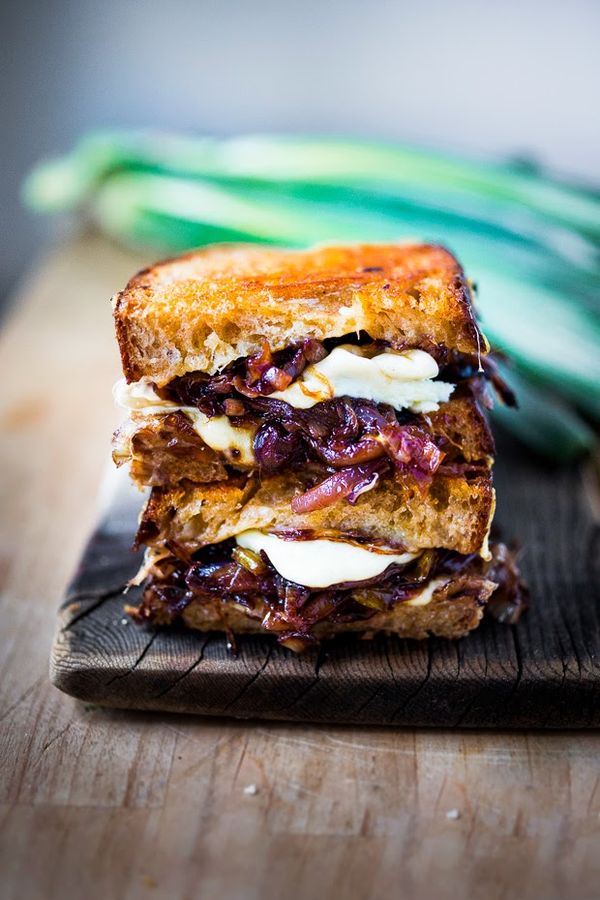 French Onion Grilled Cheese Sandwich