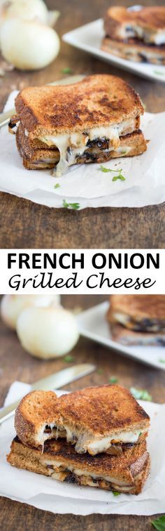 French Onion Grilled Cheese