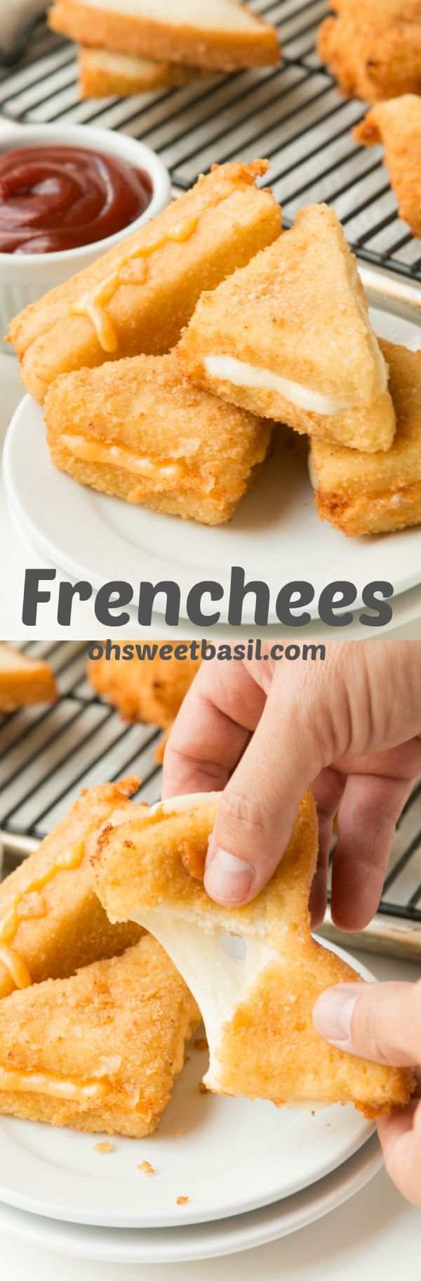 Frenchees Deep Fried Grilled Cheese