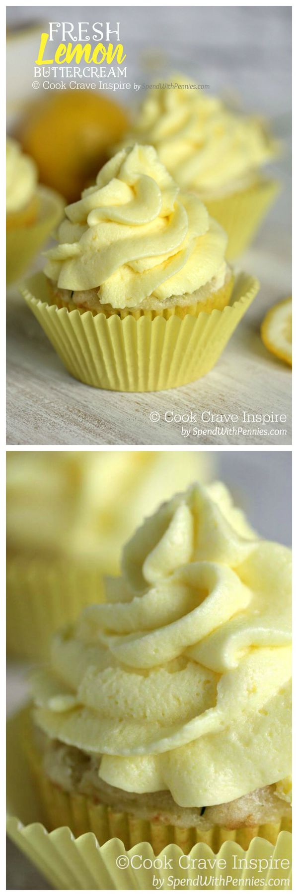 Fresh Lemon Buttercream Frosting