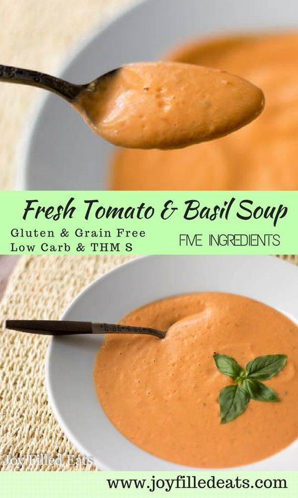 Fresh Tomato Basil Soup