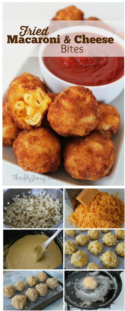 Fried Macaroni and Cheese Bites