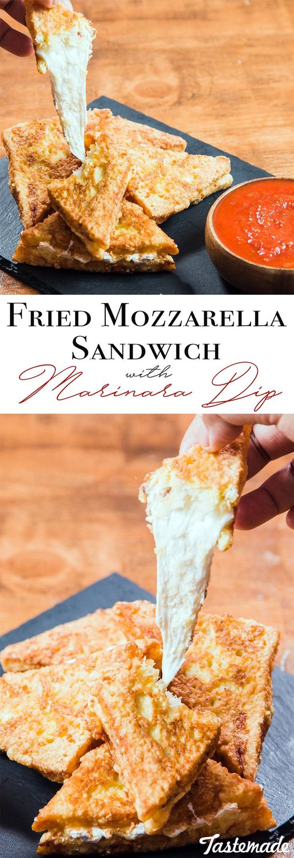 Fried Mozzarella Sandwich