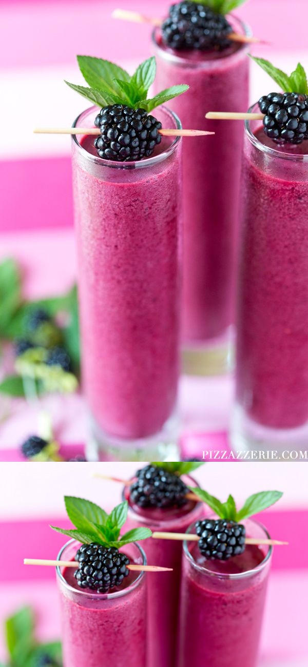 Frozen Blackberry Coolers