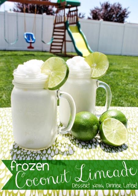 Frozen Coconut Limeade