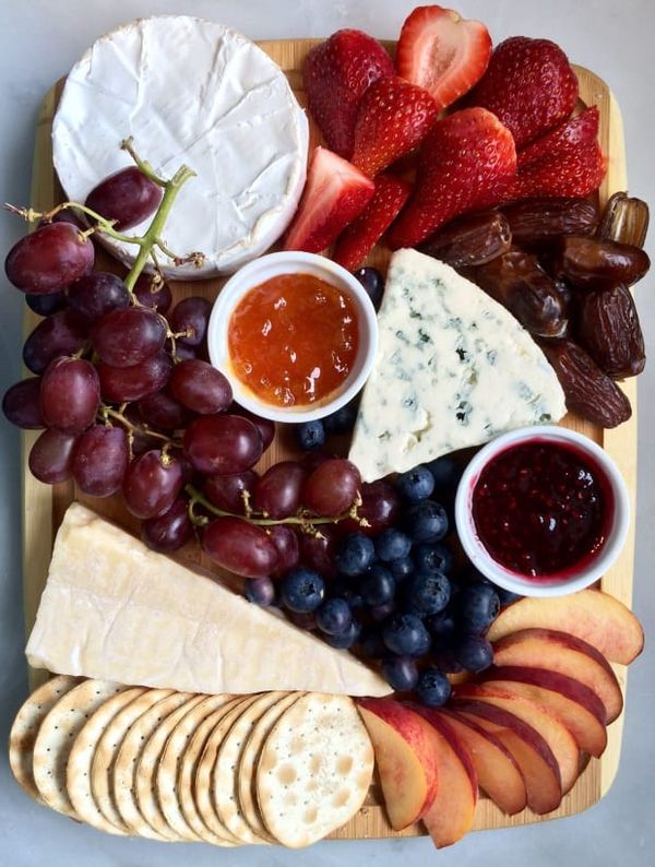 Fruit and Cheese Board