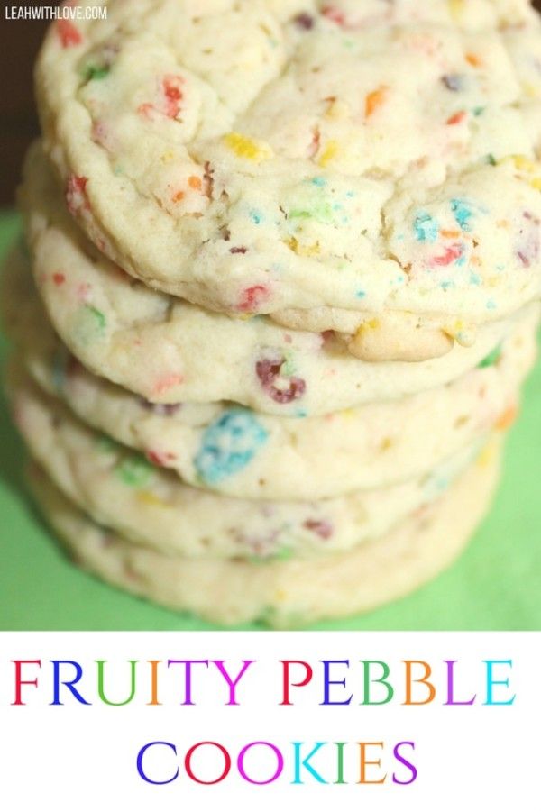 Fruity Pebble Cookies