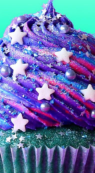 Galaxy Cupcakes