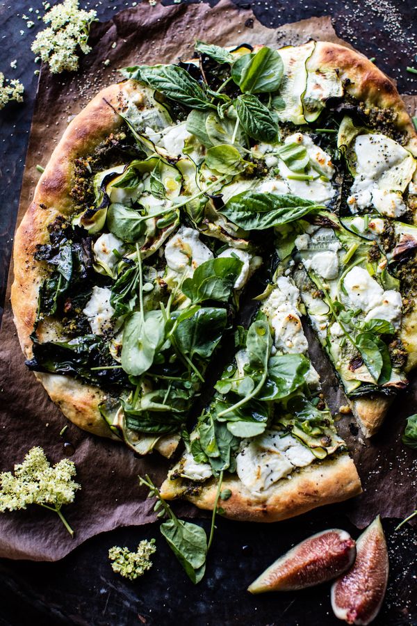 Garden Greens Goddess Pizza