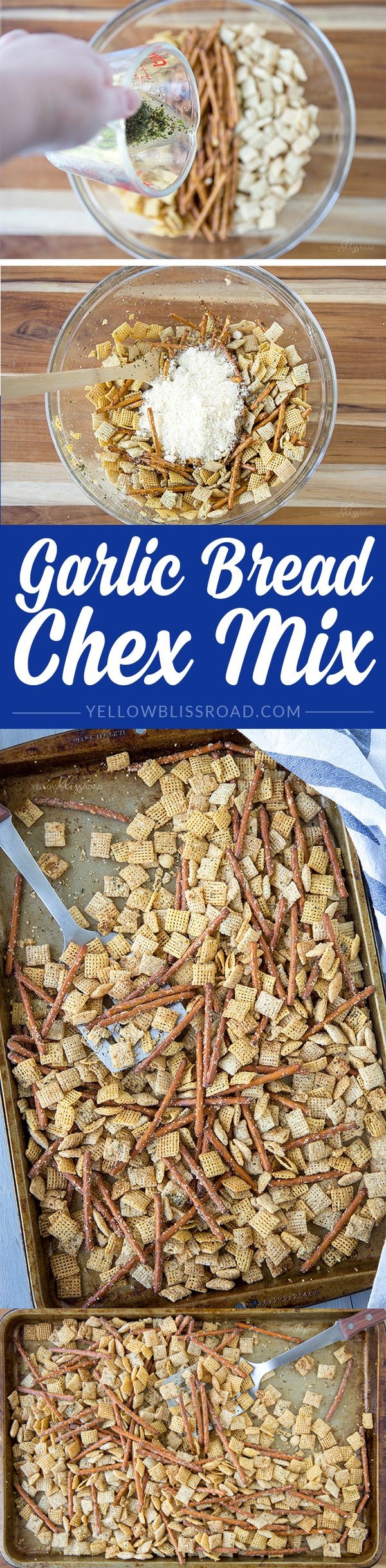 Garlic Bread Chex Mix