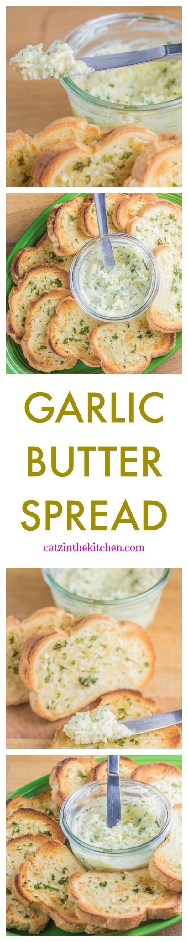 Garlic Butter Spread (and bread