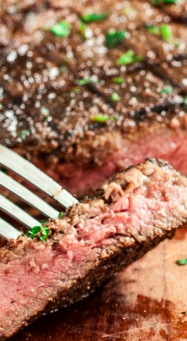 Garlic Marinated Ribeye Steaks