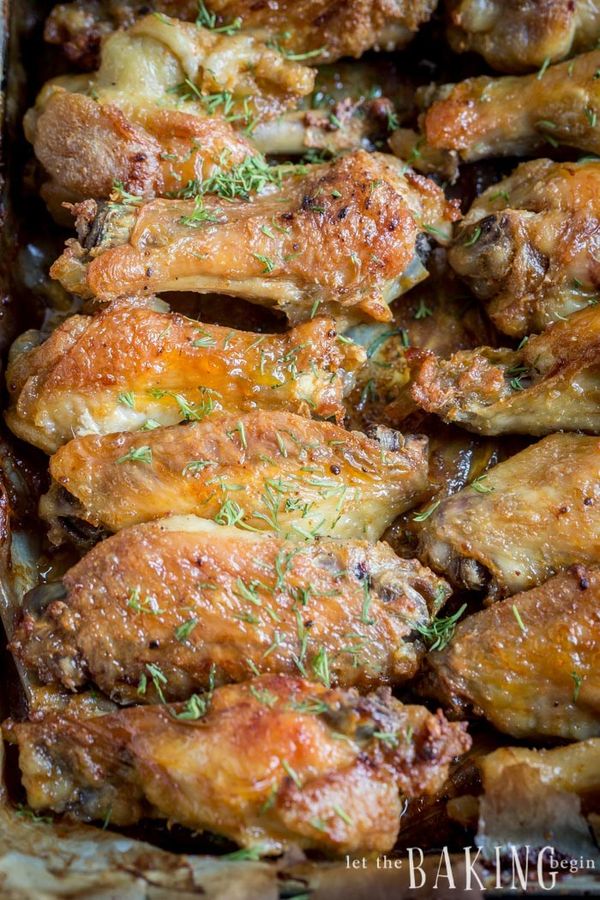 Garlic Ranch Chicken Wings