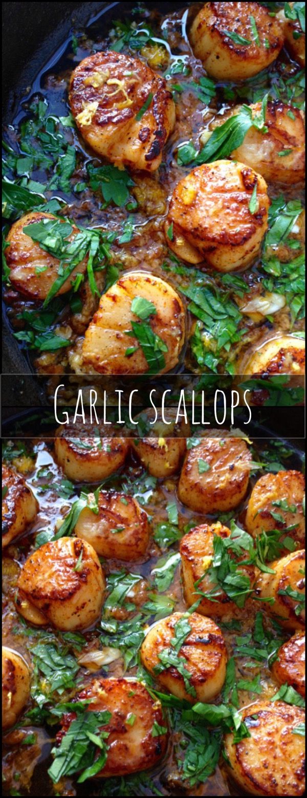 Garlic Scallops