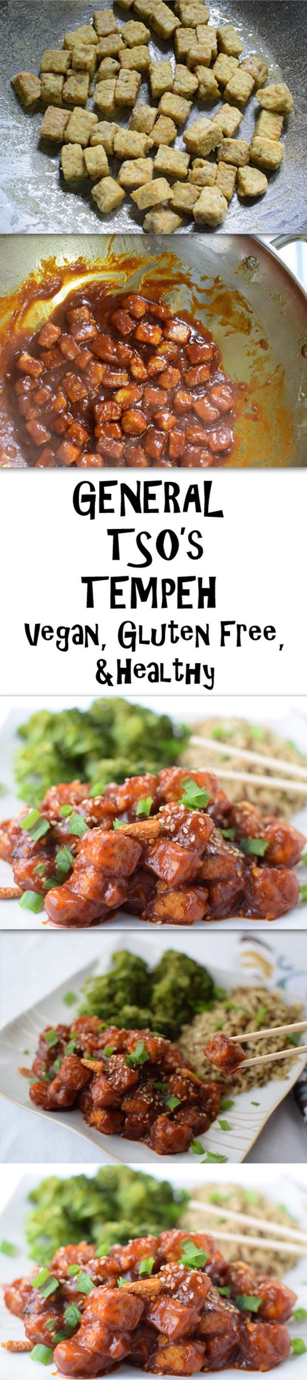 General Tso's Tempeh