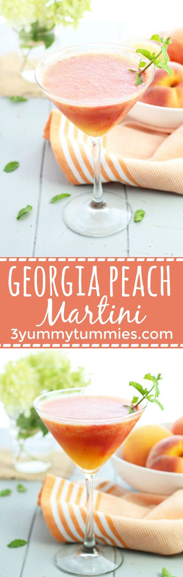 Georgia Peach Martini