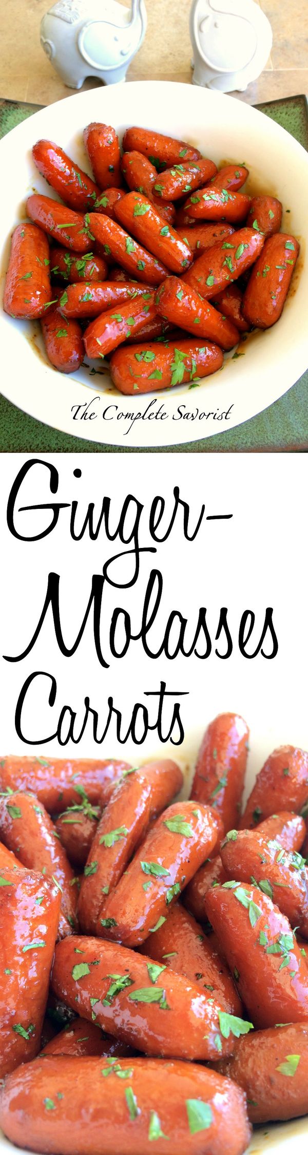 Ginger-Molasses Carrots