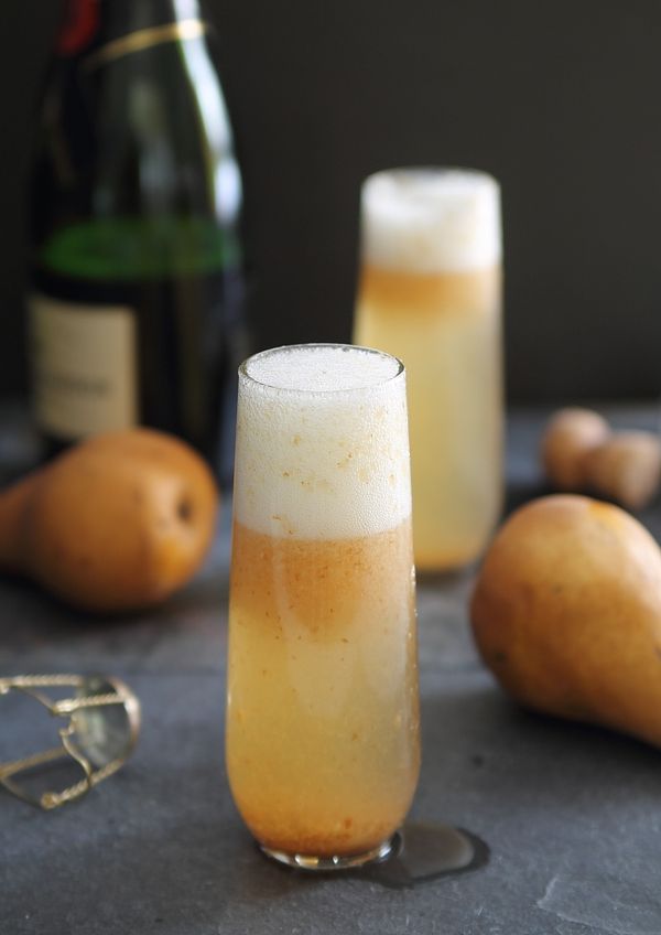 Ginger Pear Bellini