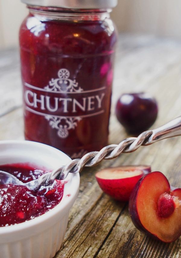 Ginger Plum Chutney