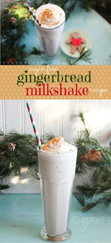 Gingerbread Cookie Milkshake