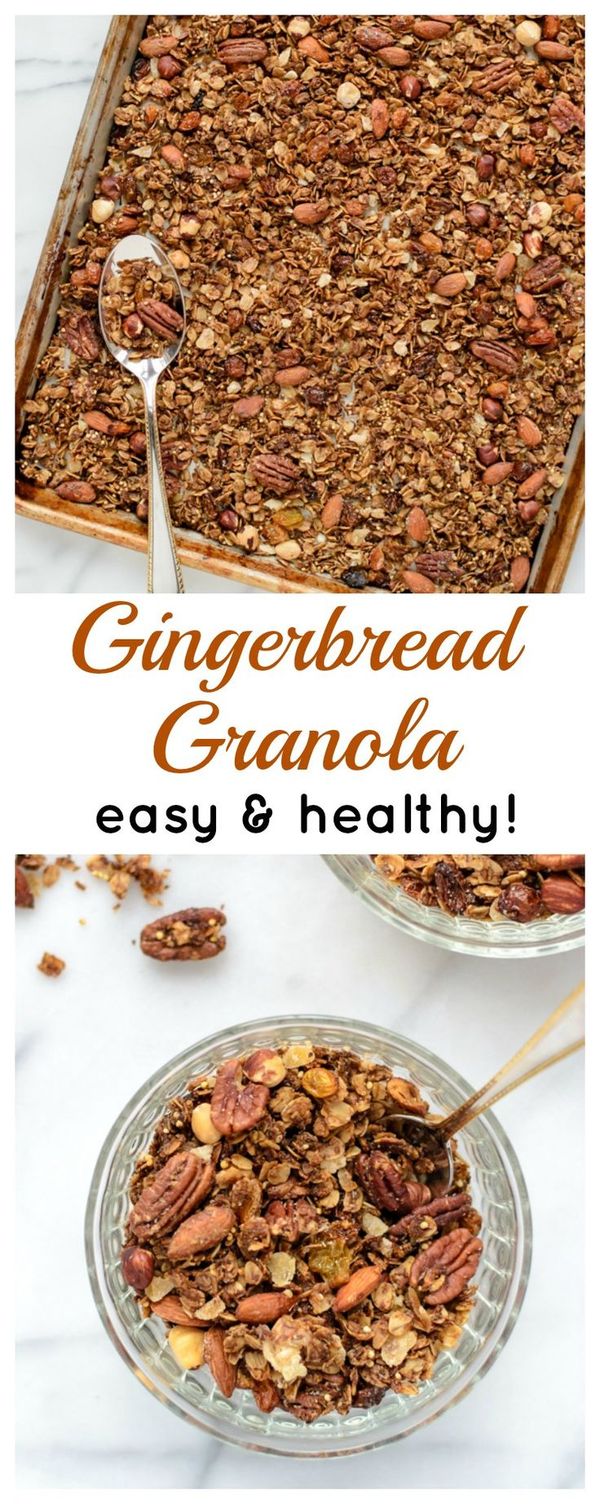 Gingerbread Granola