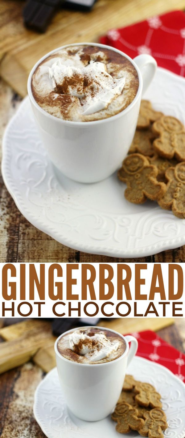 Gingerbread Hot Chocolate