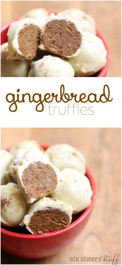 Gingerbread Truffles