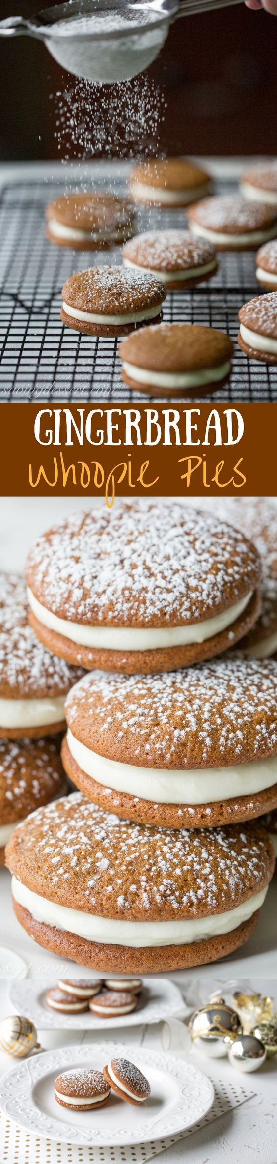 Gingerbread Whoopie Pies