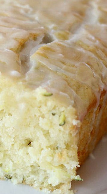 Glazed Lemon Zucchini Bread