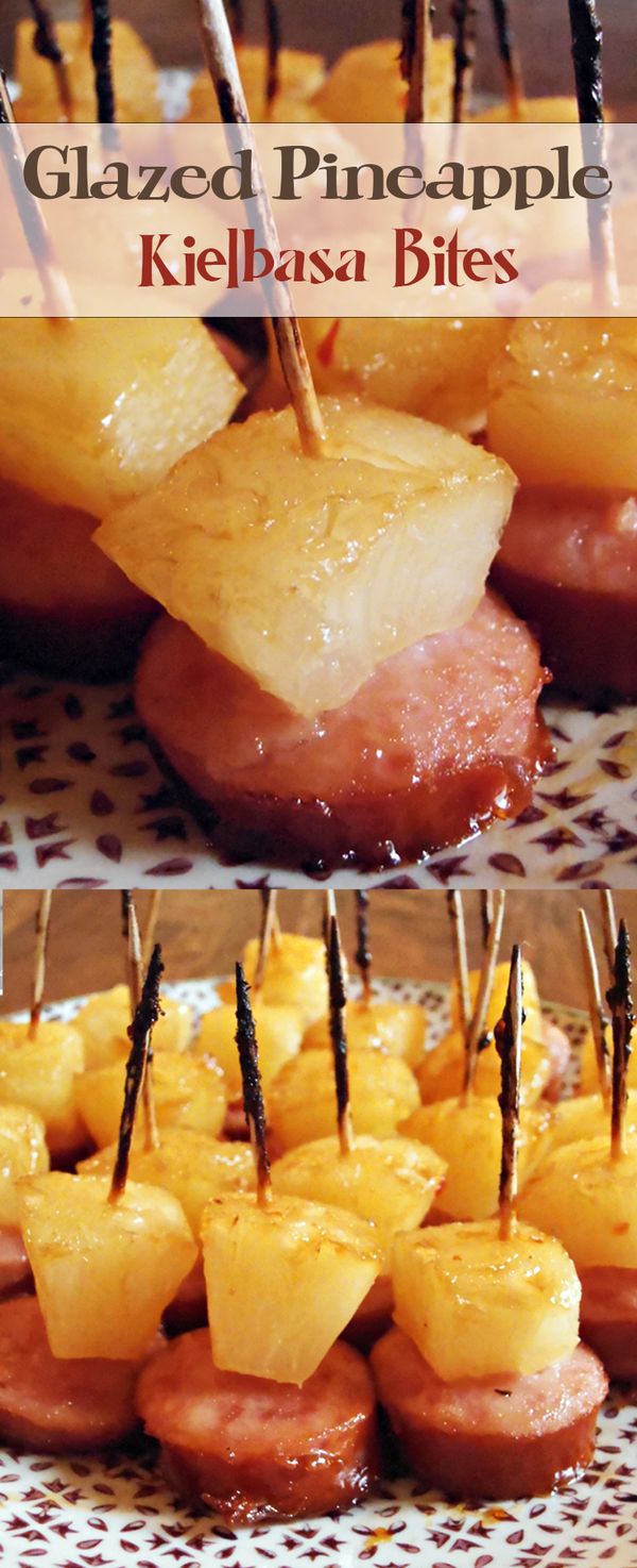 Glazed Pineapple Kielbasa Bites r1