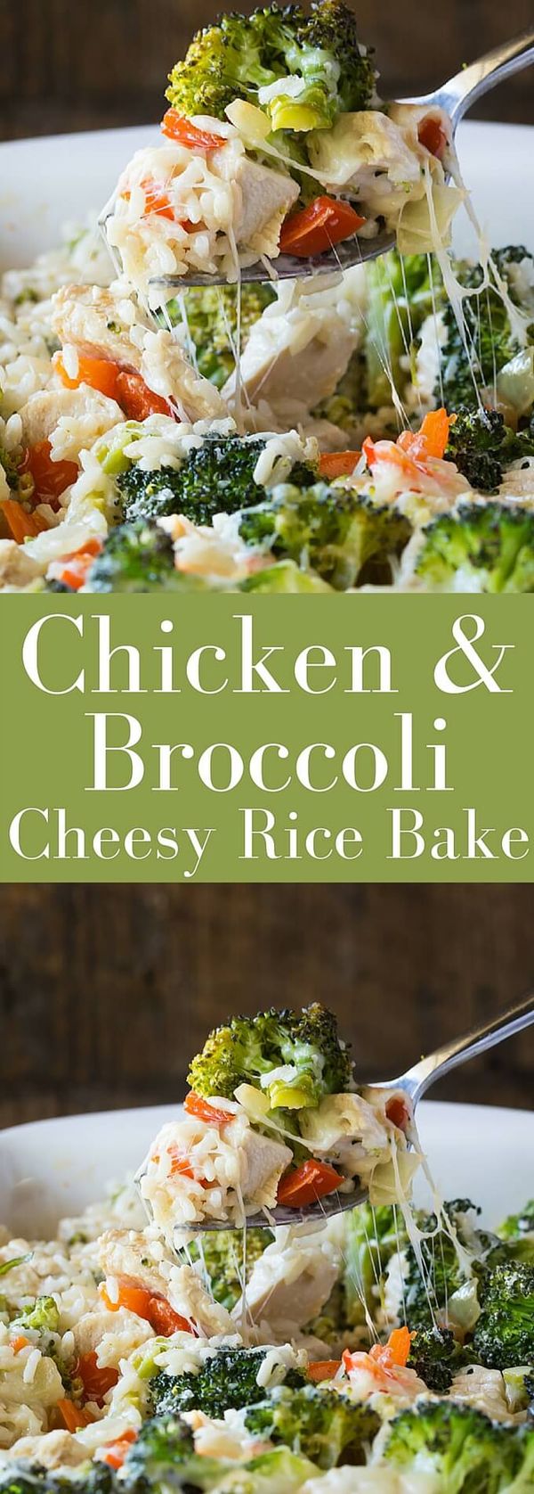 Gluten Free Broccoli Casserole with Chicken, Rice and Cheese