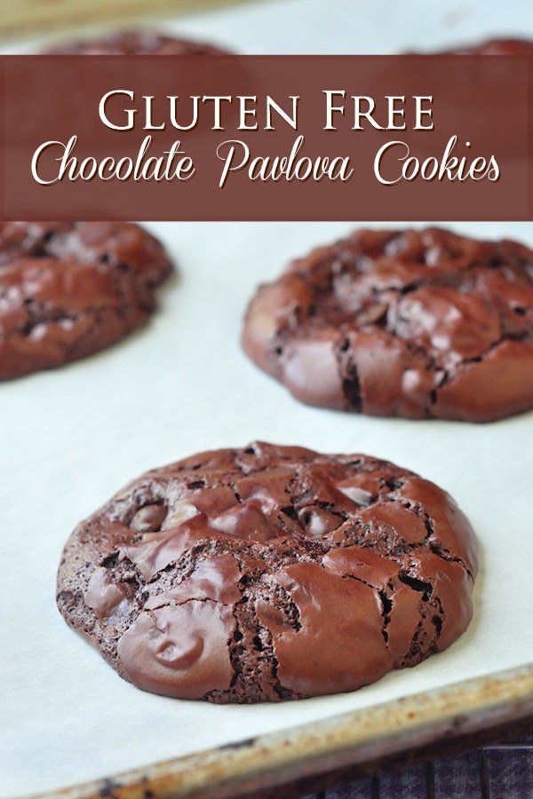 Gluten Free Chocolate Pavlova Cookies