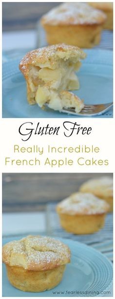 Gluten Free French Apple Cakes