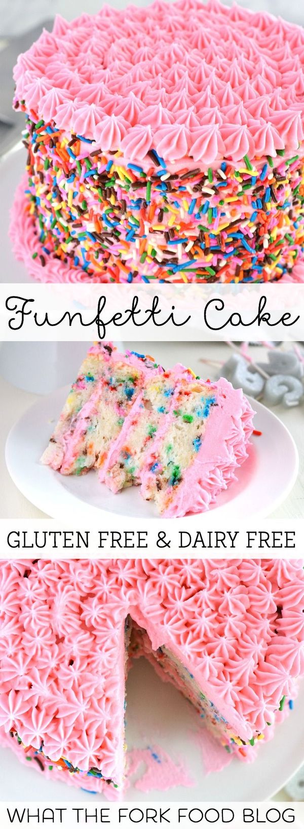 Gluten Free Funfetti Cake