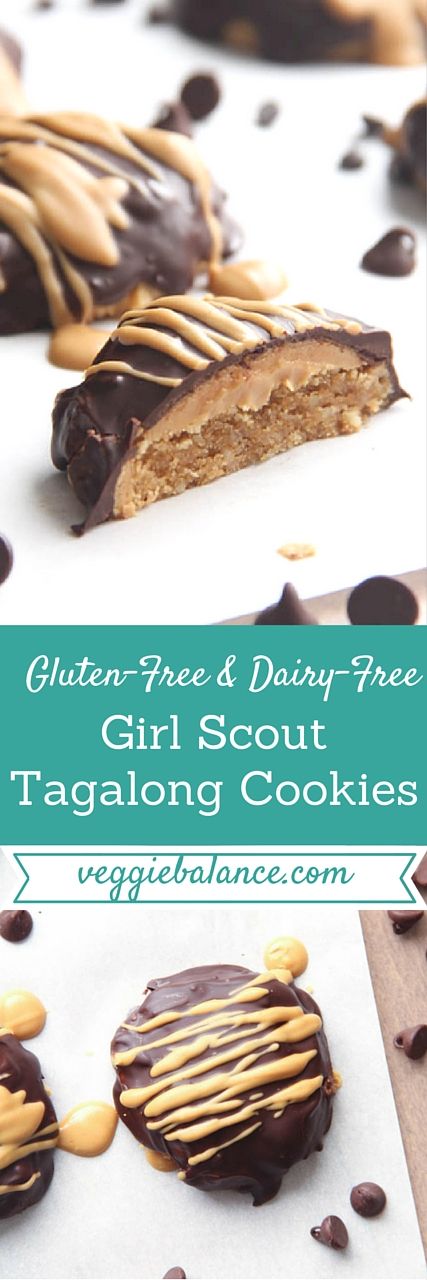 Gluten-Free Girl Scout Cookies Tagalongs Remake